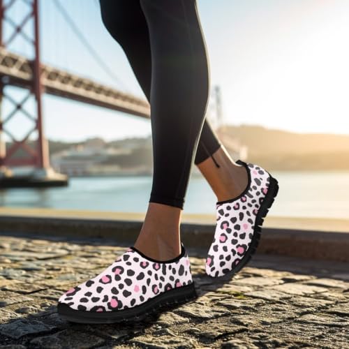 Image of Women's Loafers Slip On Slip Shoe Casual Walking Shoes Non Slip Work Shoes Mesh Athletic Sneakers