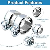 Zoom IMG-2 doppia fascetta di scarico in Zoom IMG-2 doppia fascetta di scarico in