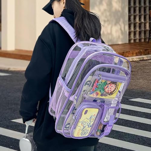 Mochila transparente para evitar pérdidas de material y agilizar accesos 3