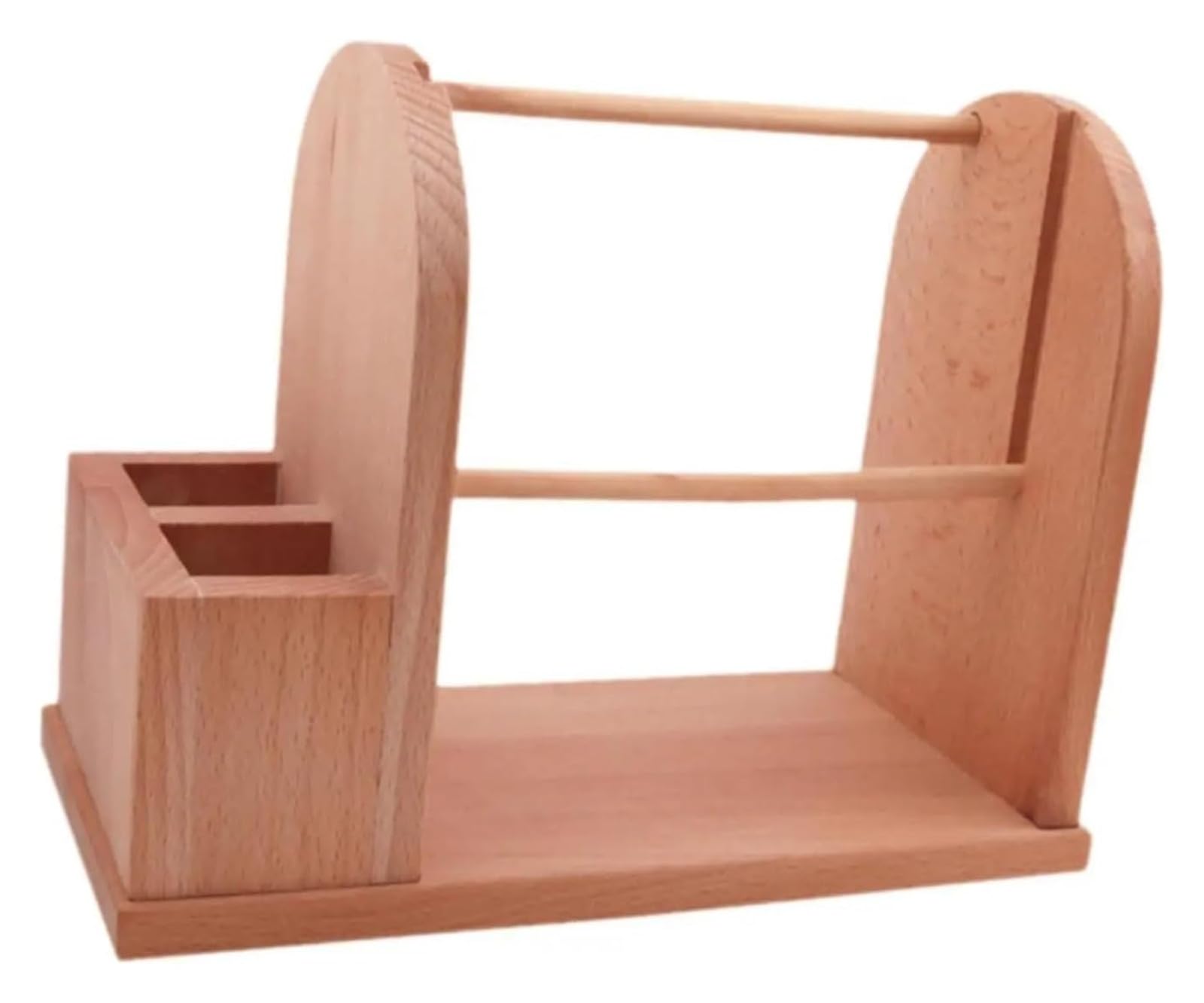 Pzoferlin One Color Yarn Rack Wooden Yarn Spinner For Crochet