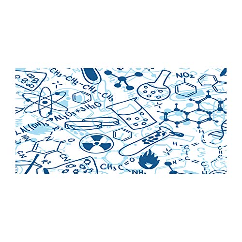 Fond de hotte en verre trempé 100x50cm Tulup splashback bleu protection murale cuisine