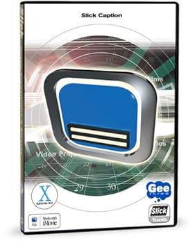 CD-ROM Slick Captions for iMovie, Universal Binary Book