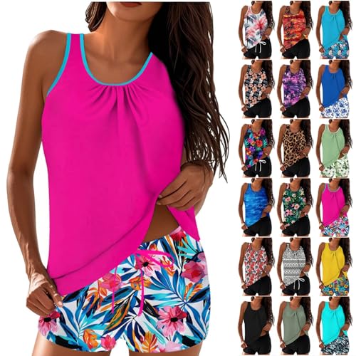 RRMuAzgs Tankini Swimsuits for Women Two Piece Bathing Suits Summer