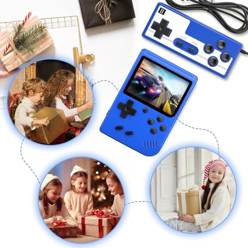 Handheld Game Console,Portable Gaming System with 400+ Classic Games,3.0 LCD Screen,Retro Game Console Support TV Connection&2 Players for Kids Adults - Image 7