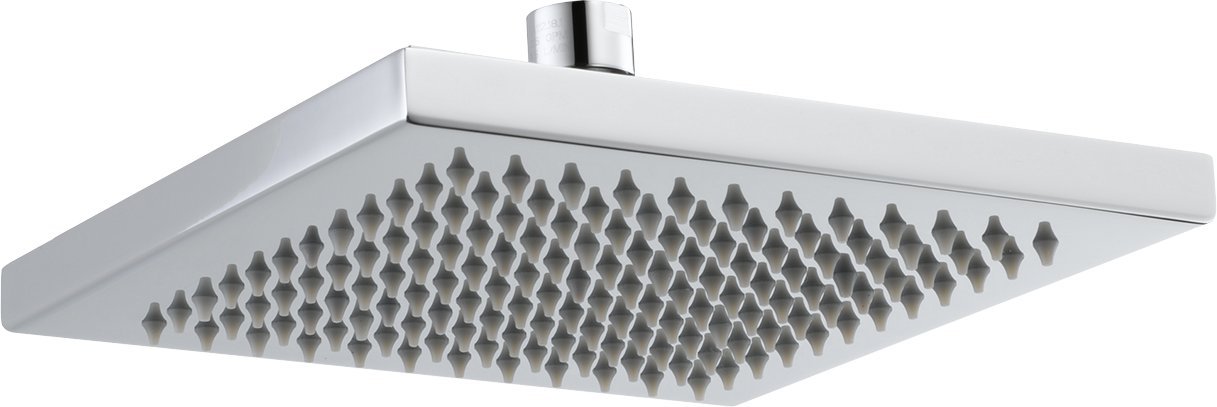 DELTAFaucet Single-Spray Touch-Clean Rain Shower Head, Chrome RP53496