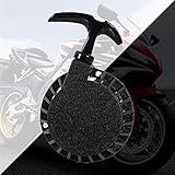 Pocket Bike Seilzugstarter, Seilzugstarter Pullstarter Metall für 49cc Mini Quad Dirt Bike ATV Pocketbike
