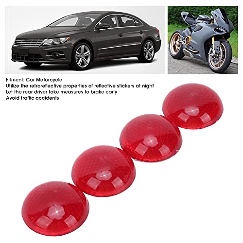 Avvertimento Adesivo Riflettente, 4 Pezzi