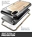 SUPCASE Unicorn Beetle Pro Series Case Designed for iPhone X, with Built-In Screen Protector Full-body Rugged Holster Case for Apple iPhone X / iPhone 10 (2017 Release) (Gold)