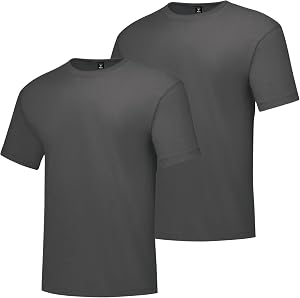 Hanes Manches courtes pour hommes (paquet de 2) T-shirt