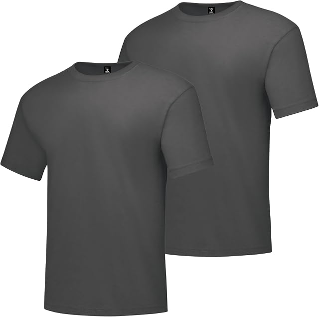 Hanes Mens Short Sleeve Beefy-t (Pack of 2) T-Shirt
