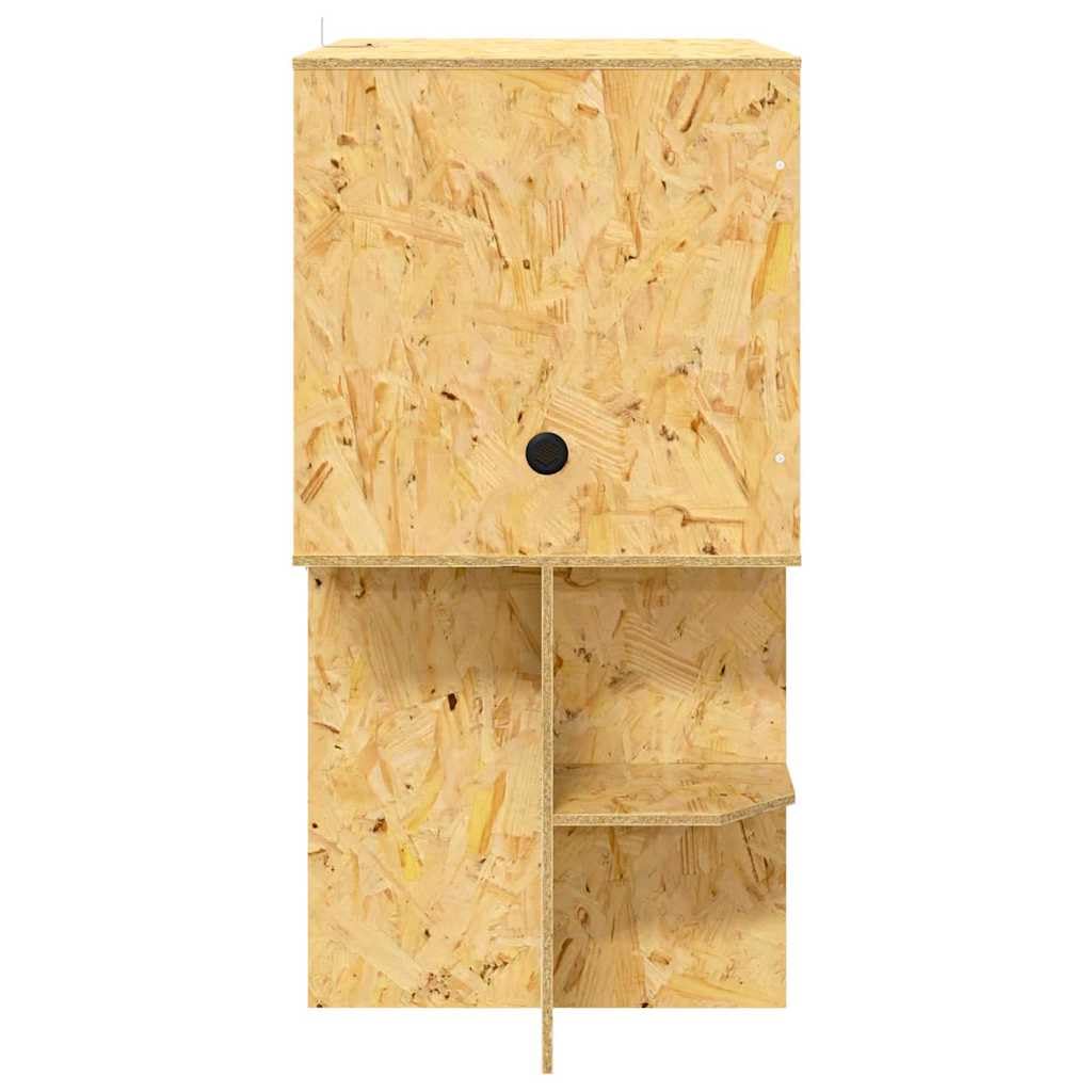 Terrarium Braun 100x50x100 cm OSB Indoor | Terrarien, Reptil Fütterungsbox für Reptilien, Schlangen, Schildkröten, Amphibien