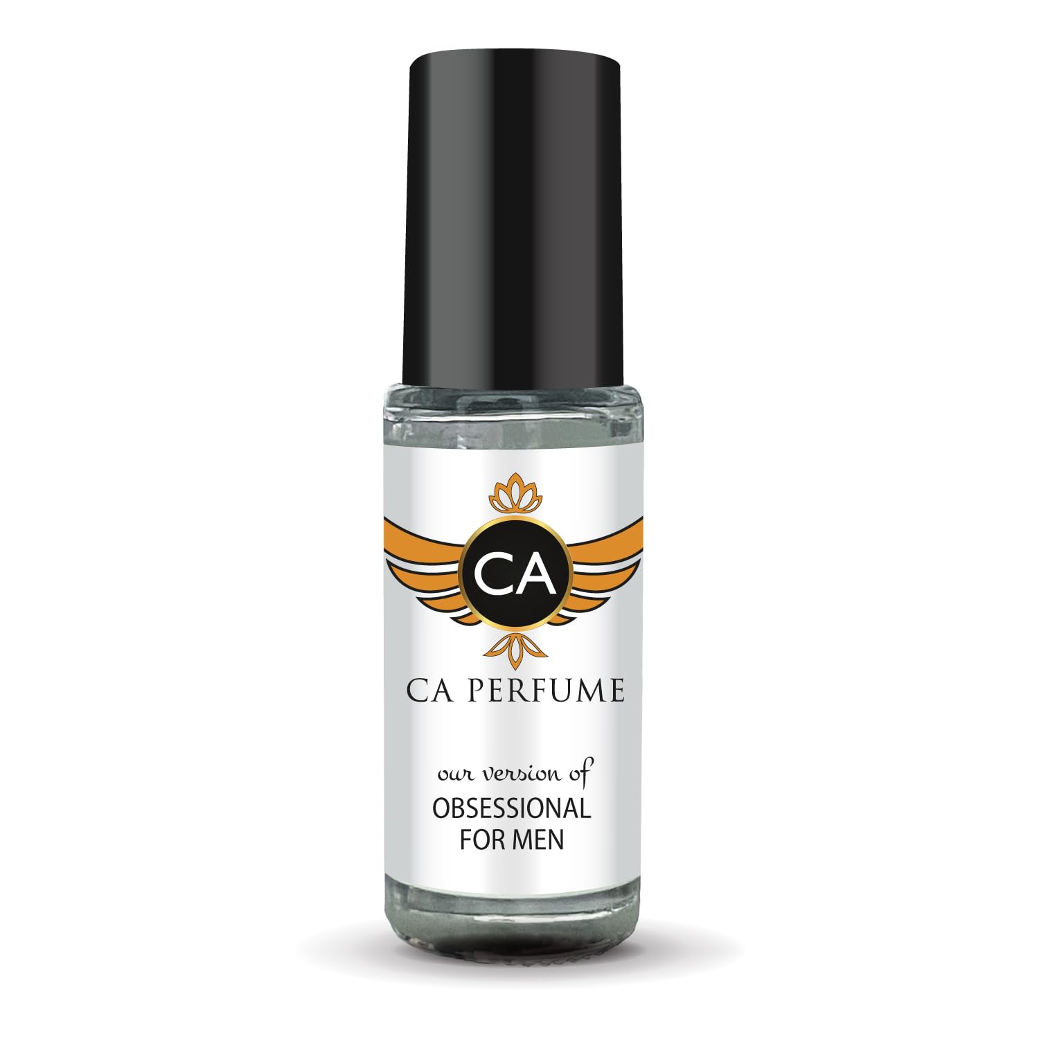 CA Perfume Impression of Obsessional For Men For Men Fragrance Body Oil Dupes Attar Roll-On 0.14 Fl Oz/4ml
