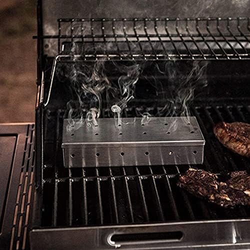 ★入手困難★【JJZXD】JJZXD 屋内屋外の炭ガスバーベキューグリル肉注入煙味の付属品アクセサリーの喫煙者箱