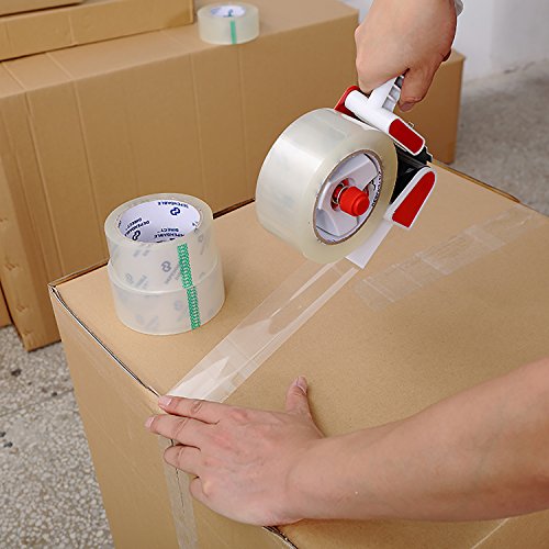 image for Dependable Direct Industrial Grade Clear Packing Tape (6 Rolls) - 110 