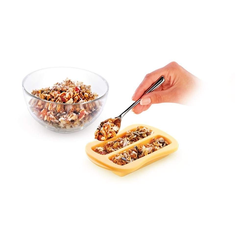 Tescoma Healthy Bar Moulds, 3 Pcs Della Casa, Assorted, 10 x 4 x 15 cm