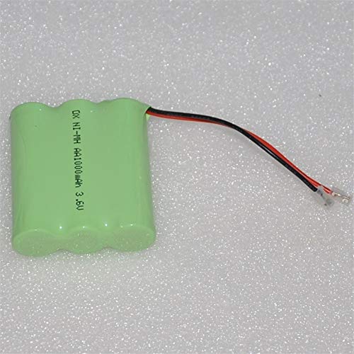 XW-Battery, 3.6V AA Akku 1000mAh 2A NiMH-NiMH-Batterien NI-MH-Zelle for RC Spielzeug Notlicht Schnurlostelefon (Size : 1PCS)