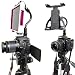ChargerCity 360º Swivel DSLR Hot Shoe Flash Camera Mount for Apple ipad Mini Samsung Galaxy Tab Dell Venue 6 7 8 inch TabletUse Both DSLR Camera & Selfie Record see yourself simultaneously