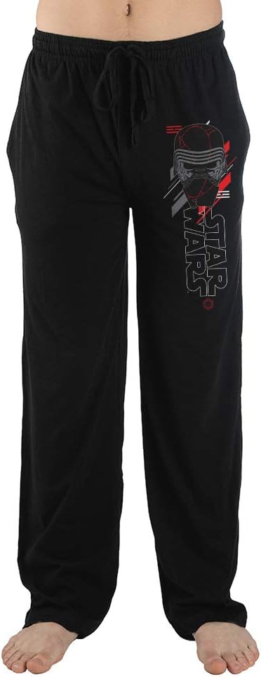 Star Wars Kylo Ren Helmet Men's Black Sleep Pants