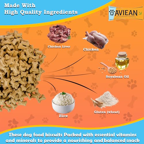 Image of Dog Puppy Biscuit 5 kg Chicken Flavour Soft Oven Baked Biscuit Chicken 5 kg Dry Young, Adult, Senior, All Dog Food