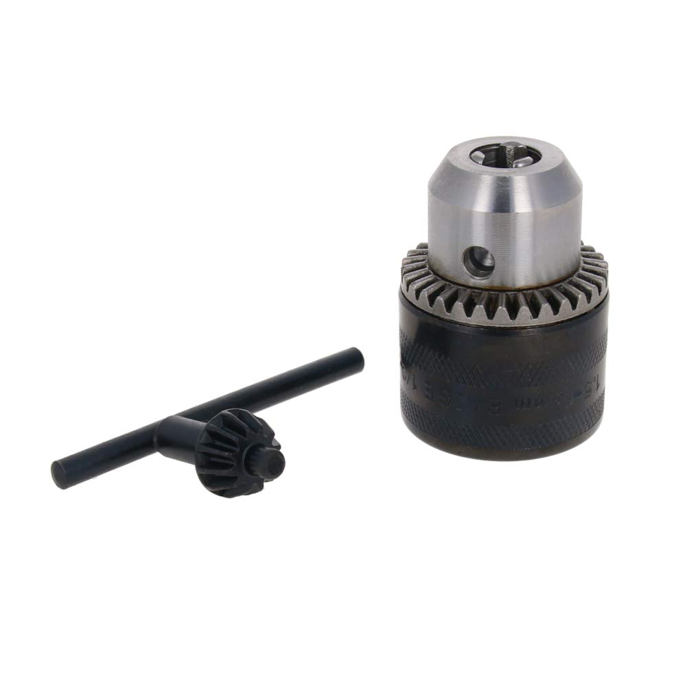 Stanley Portabrocce ø 13 Mm Con Chiave - Filettatura Femmina 1/2 X 20 UNF - Mandrino Per Trapano, Ricambio Universale