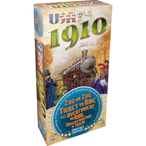 Days of Wonder DOW7216, Mehrfarbig Board Game & Extension Cover