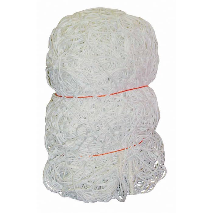 Generic Douglas SN-PRO 5mm Braided Polyethylene Soccer Net, White