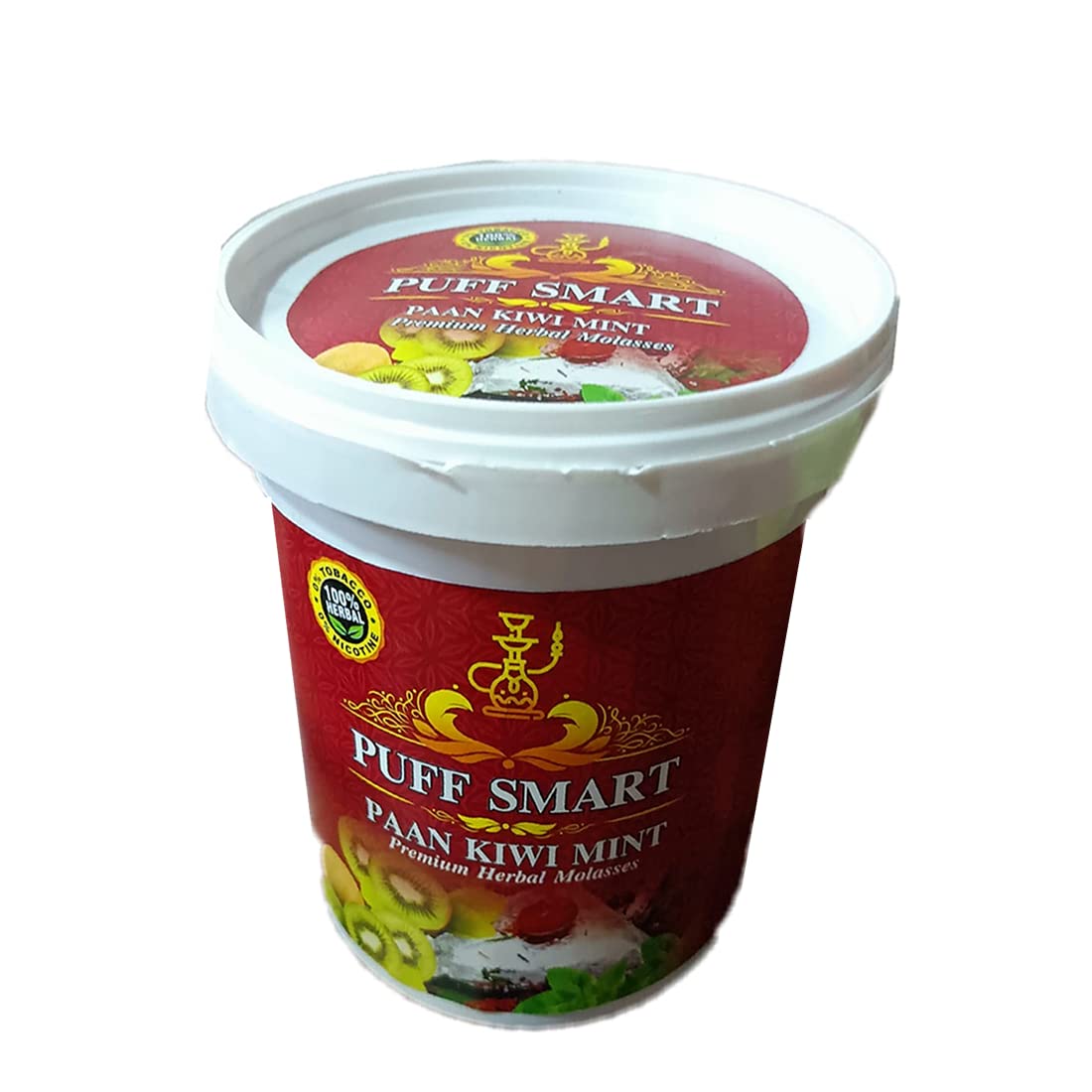 PUFF SMART Premium Herbal Molasses (100% Nicotine and Tobacco Free) Paankiwimint Flavor (1kg)