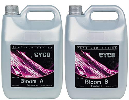 Combo 2-Pack Cyco Bloom A+B 5L Base Nutrients