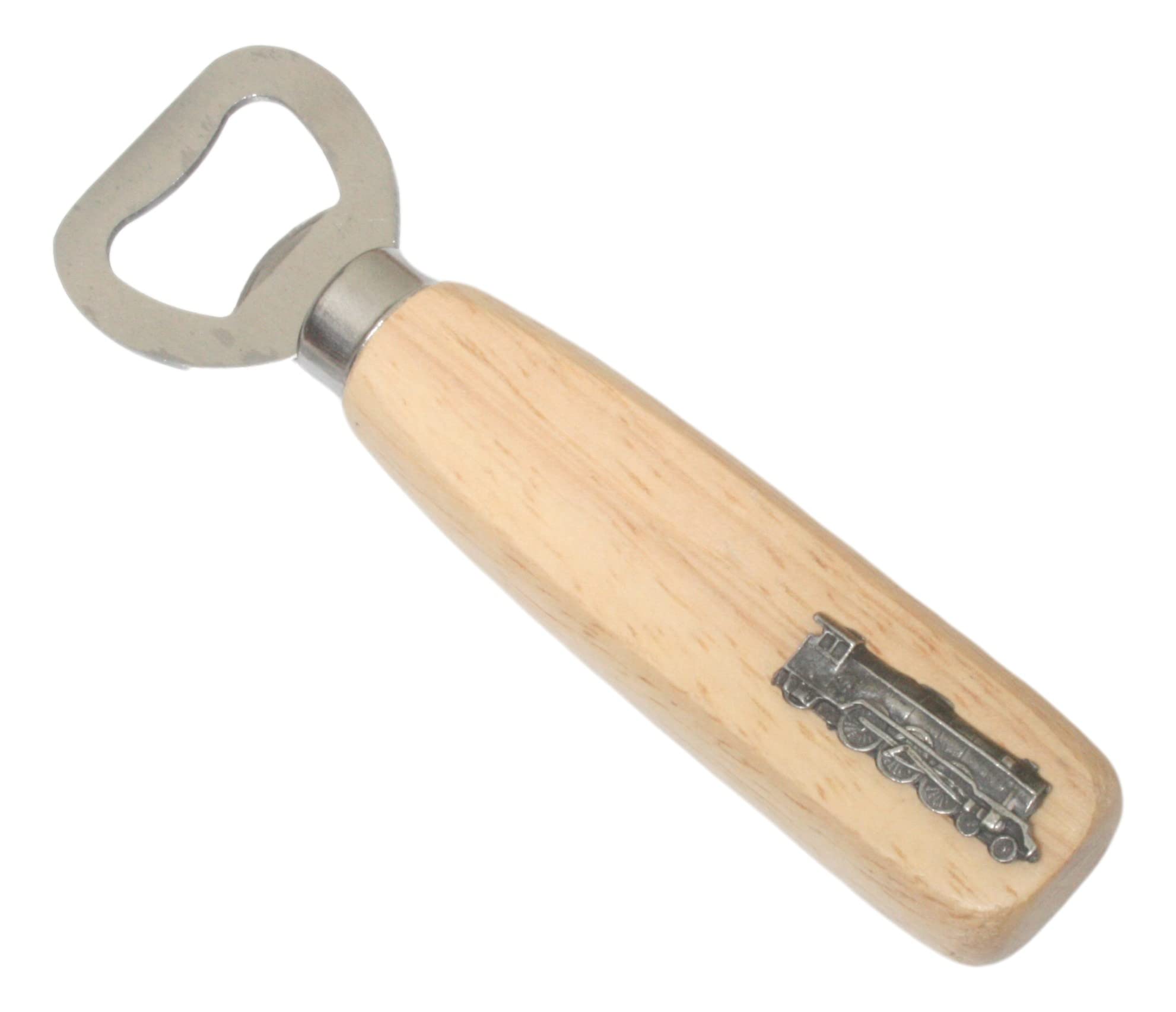 Steam Train Wooden Handled Bottle Opener Beer Soda Opener Free Engraving 351
