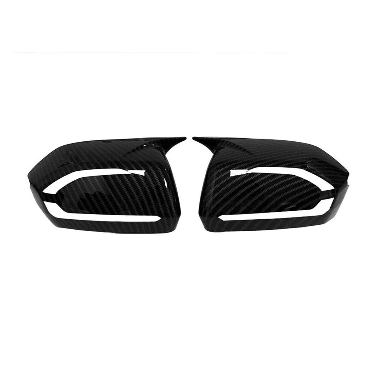 Car Sticker Rearview Side Mirror Cover Wing Cap Exterior Door Case Trim Carbon Look for Hyundai for Palisade 2019-2025(Carbon)