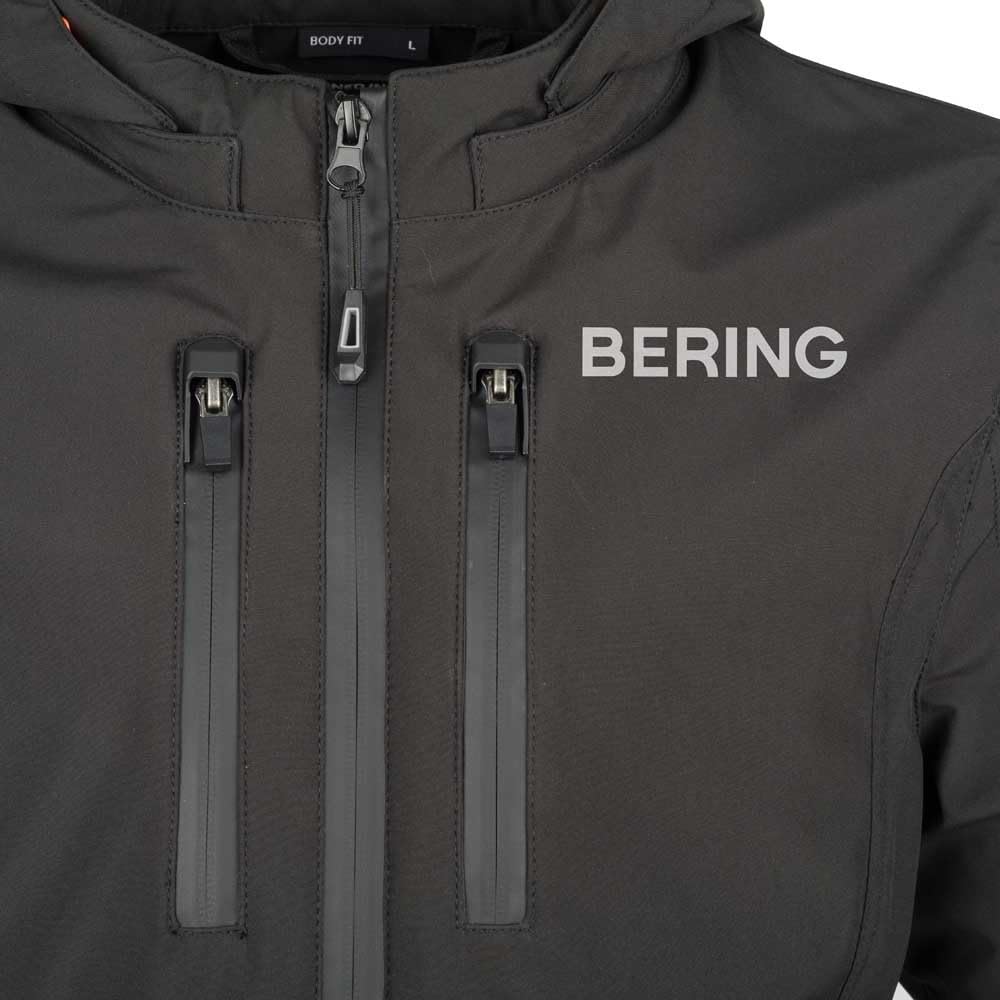 BERING Kerby Giacca tessile moto, nero, L