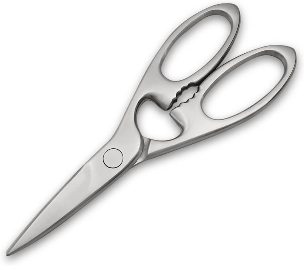 Kitchen Scissors Stainless Steel Kitchen Scissors Fish and Chicken Bone Scissors Meat Vegetable Barbecue Scissors