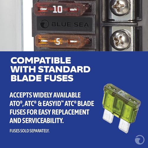 Fuse Block Blue Sea Systems 4 circuits protège efficacement vos installations électroniques