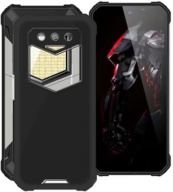 for Oukitel WP26 Case, Black TPU Full Body Fall Protection Cover for Oukitel WP26 6.58" Shockproof Phone Case Soft Silicone Bumper Shell - Black