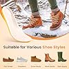 Warm Insoles for Shoes: Ultra-Soft Anti-Sheepskin Fleece Lining - Extra Comfort & Heat Retention - Unisex Footbed (Men/Women) - Shock Absorption - Mens 10-10.5 Womens 12-12.5(290mm) #4