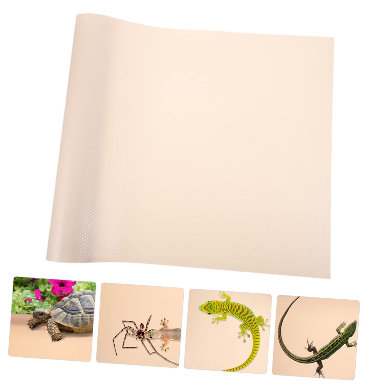 minkissy 5 Piezas de Gateo, Forro de Reptiles, Alfombrilla de dragón Barbudo, Ropa de Cama de terrario, Alfombra de dragón Barbudo, Ropa de Cama de Serpiente, sustrato de terrario, Forro de Ropa