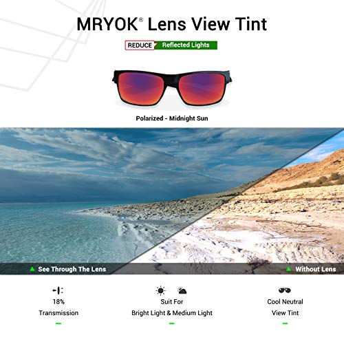 Image of Mryok Replacement Lenses for Oakley Big Taco OO9173 - Options