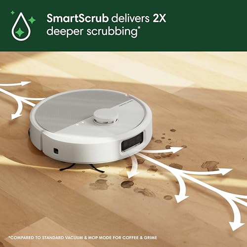 Image of iRobot Roomba Plus 505 Combo Robot Vacuum & Mop with AutoWash Dock - Extending Spinning Mop Pads, Self-Empties, Wash & Heated Drying, Cleaning, Recognizes & Avoids Obstacles, LiDAR Navigation