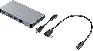 サンワサプライ USB Type-C ドッキングハブ(HDMI・LANポート搭載) USB-3TCH15S2