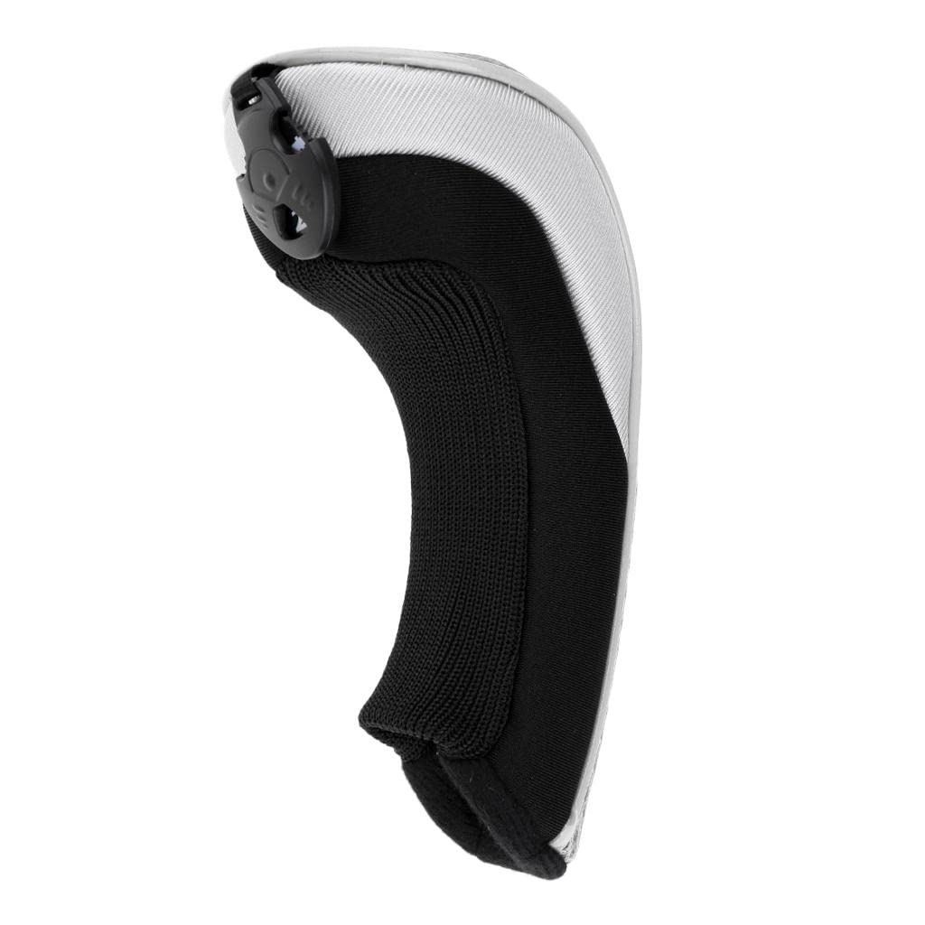 harayaa Golf Hybrid UT Club Head Cover Headcover Case & Number Tag, 7, X, Gris