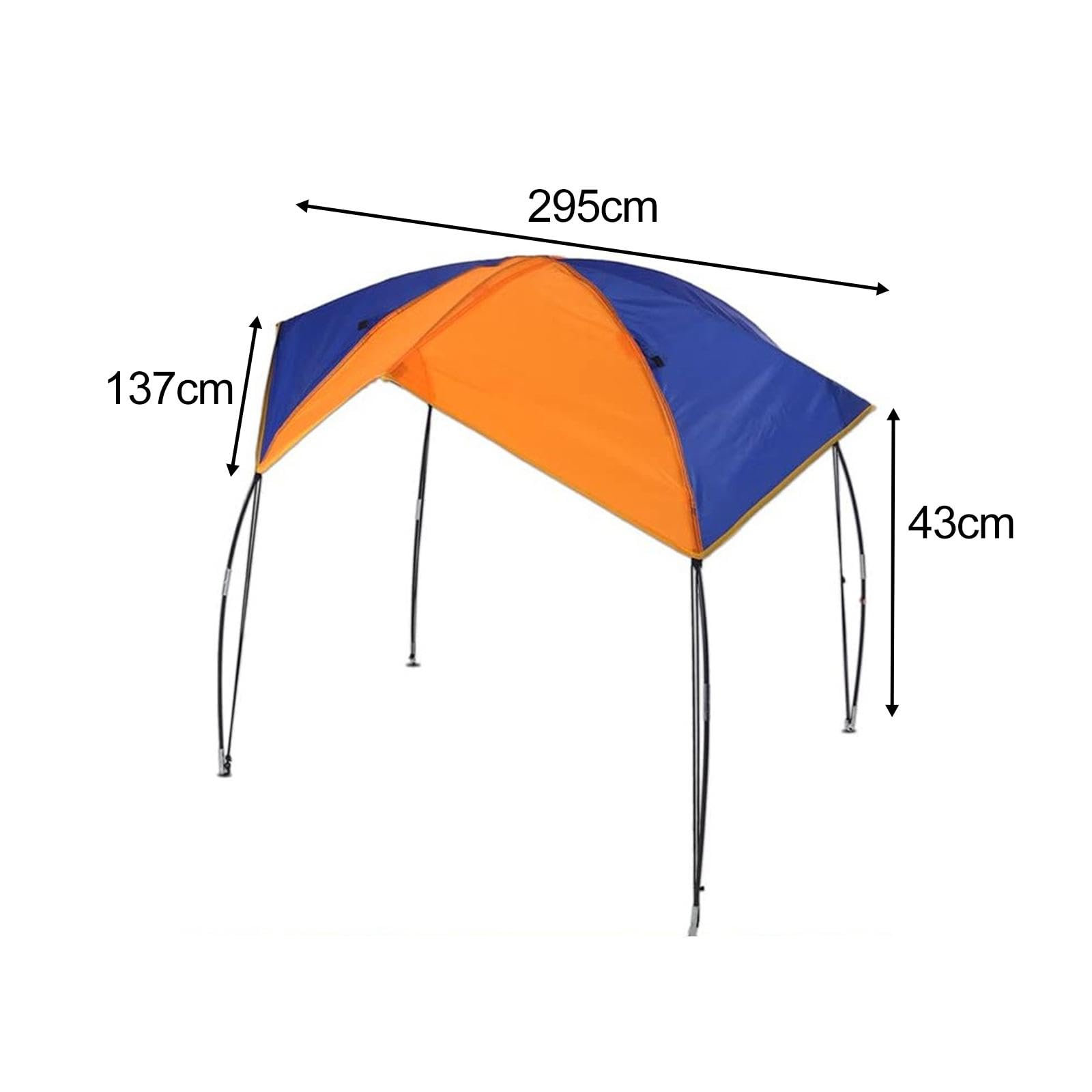 Tendalino Gonfiabile per Barca, Kayak, Protezione da Pioggia E Neve, per Gommone, Canoa, Tendalino Parasole, Copertura per Canoa, Kayak E
