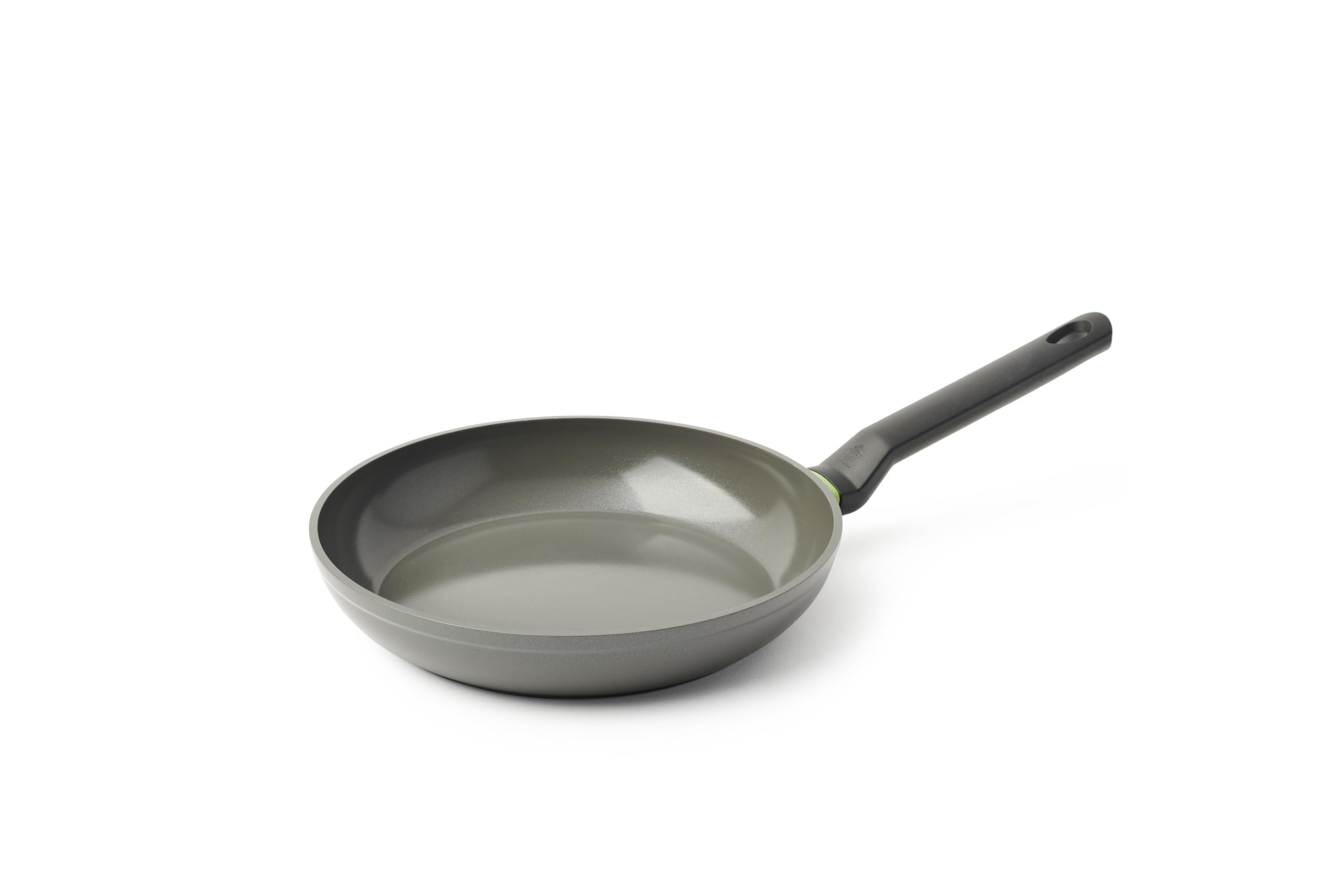 BK Sky Keramische anti-aanbak koekenpannen 20, 24 en 28 cm - PFAS-vrije inductiepan geschikt voor alle hittebronnen - 3-delige pannenset - Ovenbestendig tot 220°C - RVS handgrepen - Blauw