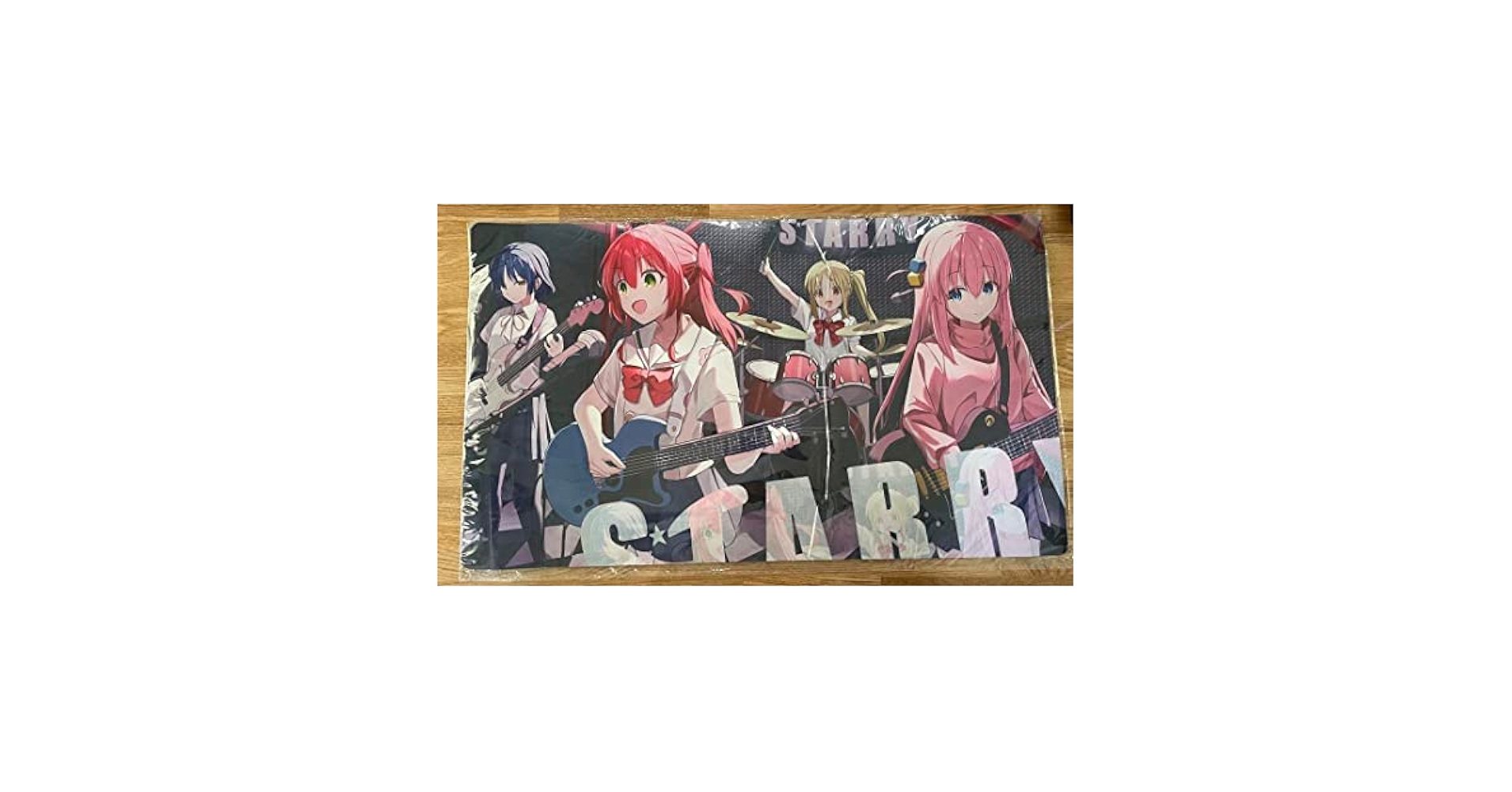 ぼっち・ざ・ろっく！ イラストプレイマット ぼっち、山田 セット売り ぼっち・ざ・ろっく！] ラバーマット (山田リョウ) (カード