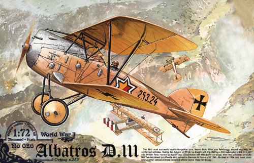Preisvergleich Produktbild Roden 026 Modellbausatz Albatros D.III Oeffag s.253