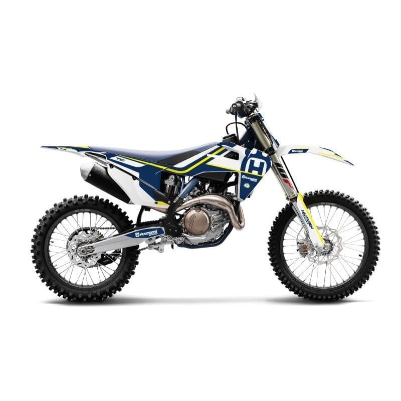 Kit deco moto cross Husqvarna 250 Te Kutvek habillage Heritage premium