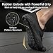 MANUEKLEAR Deadlift Shoe - Weight Lifting Shoes for Men Women - Weightlifting Squat Shoes Fitness Cross-Trainer Barefoot Gym Training Sneakers Obsidian Black