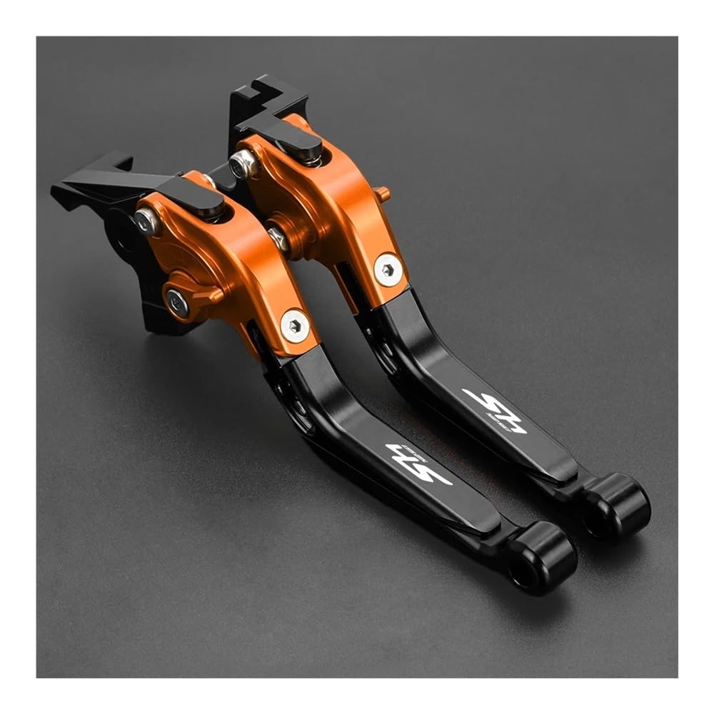 Leviers de frein SH 125i 2008-2024 commande embrayage réglable orange noir - 6