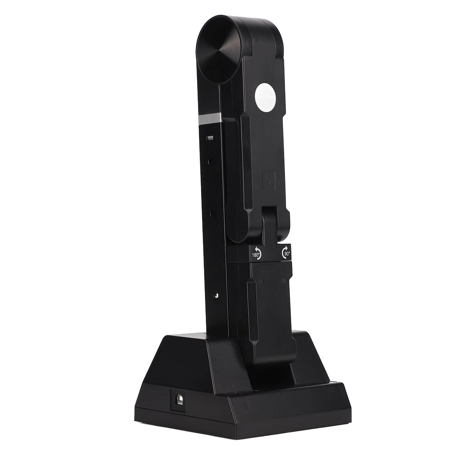 Cyrank Escáner De Cámara De Documentos, Escáner Portátil De Alta Definición, Escáner De Libros USB para Manuscritos De Oficina, Notas, Imágenes, Revistas