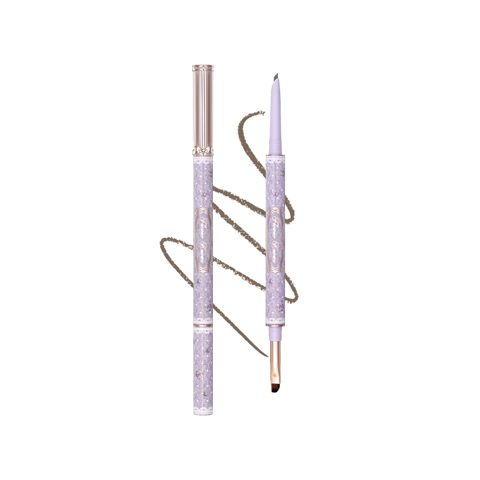 Flower Knows Bunny Garden Gel Eyeliner, Waterproof, Soft Taupe Brown