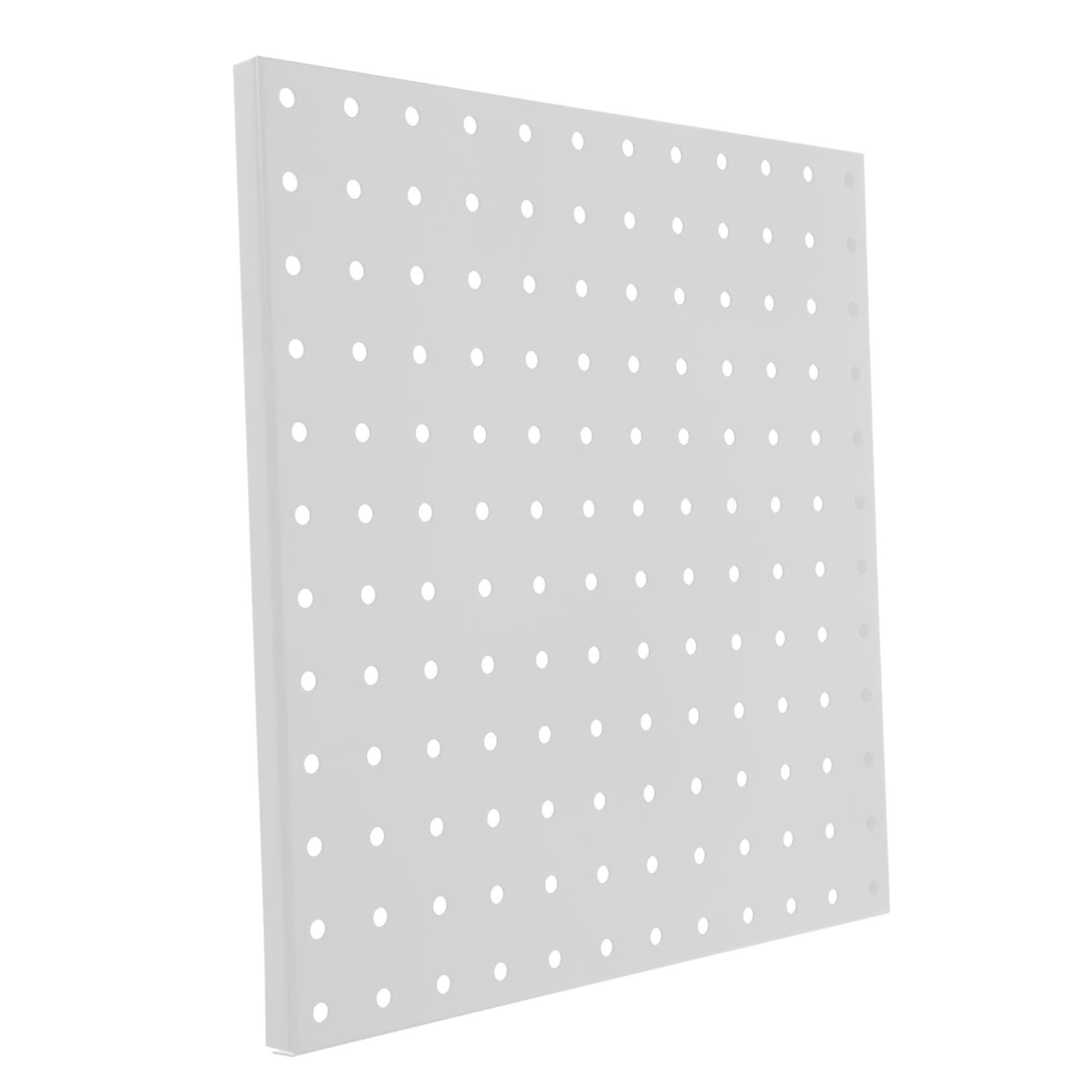 PRETYZOOM 1 Set Metal Pegboard Panel for Garage Tool Organization Wall Mounted Display Rack for Efficient Storage and Easy Access to Tools Parts and More